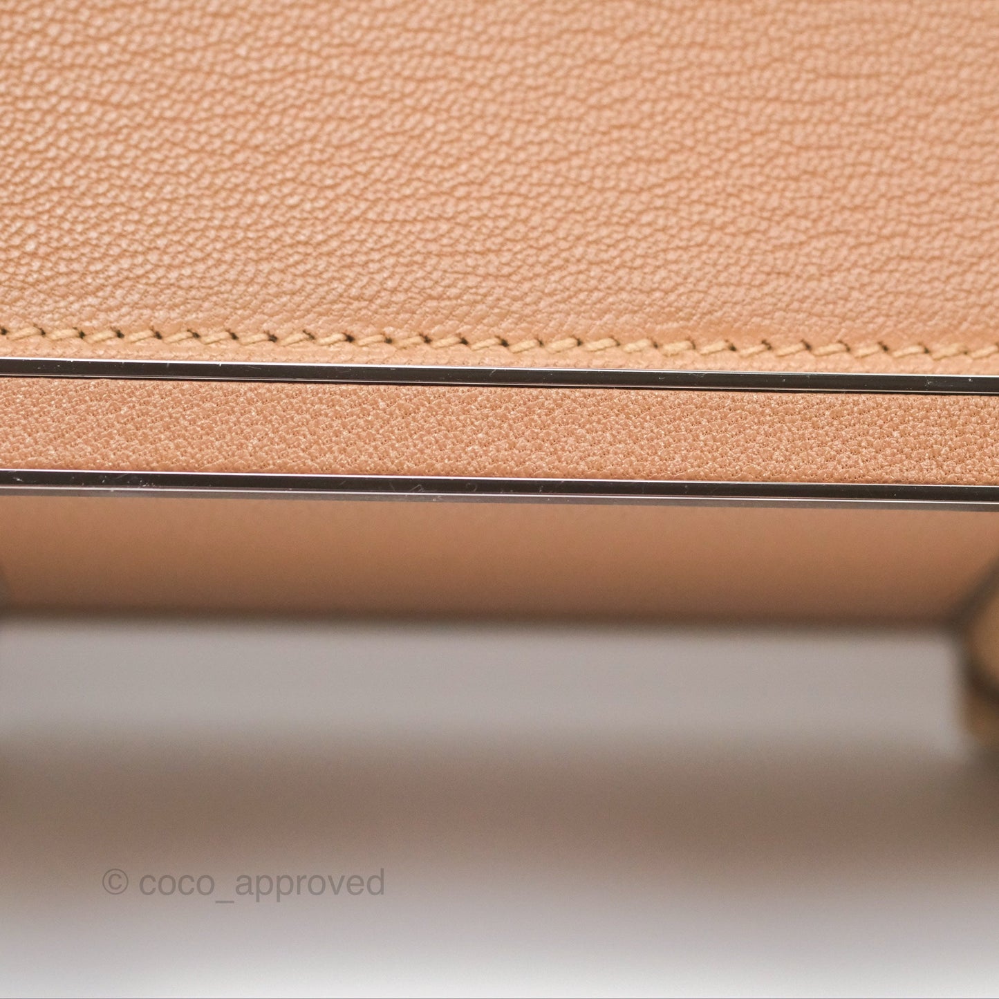 Hermès Geta Bag Chai 0M Quebracho 2J Palladium Hardware