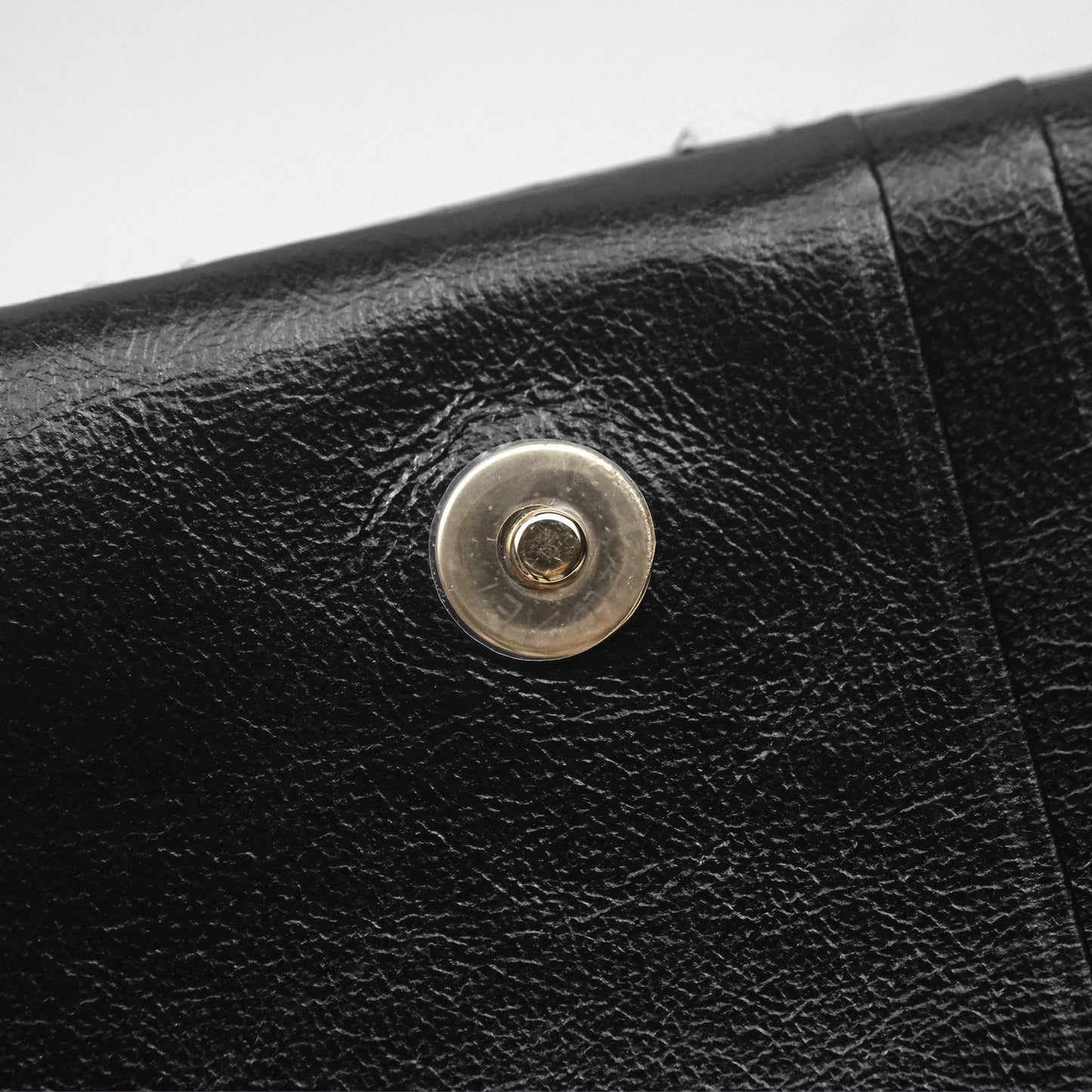 Chanel Clutch on Chain Black Calfskin Gold Hardware