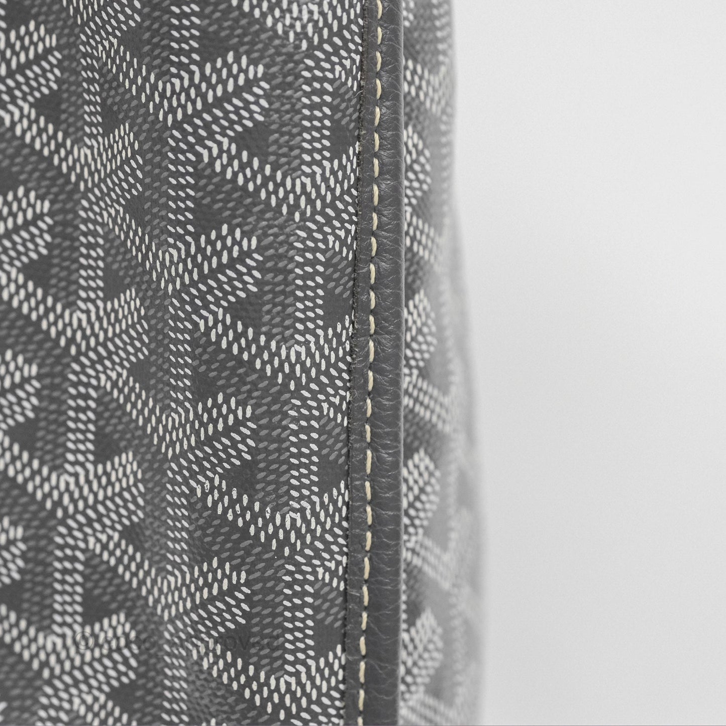 Goyard Anjou Mini Bag Goyardine Canvas Grey