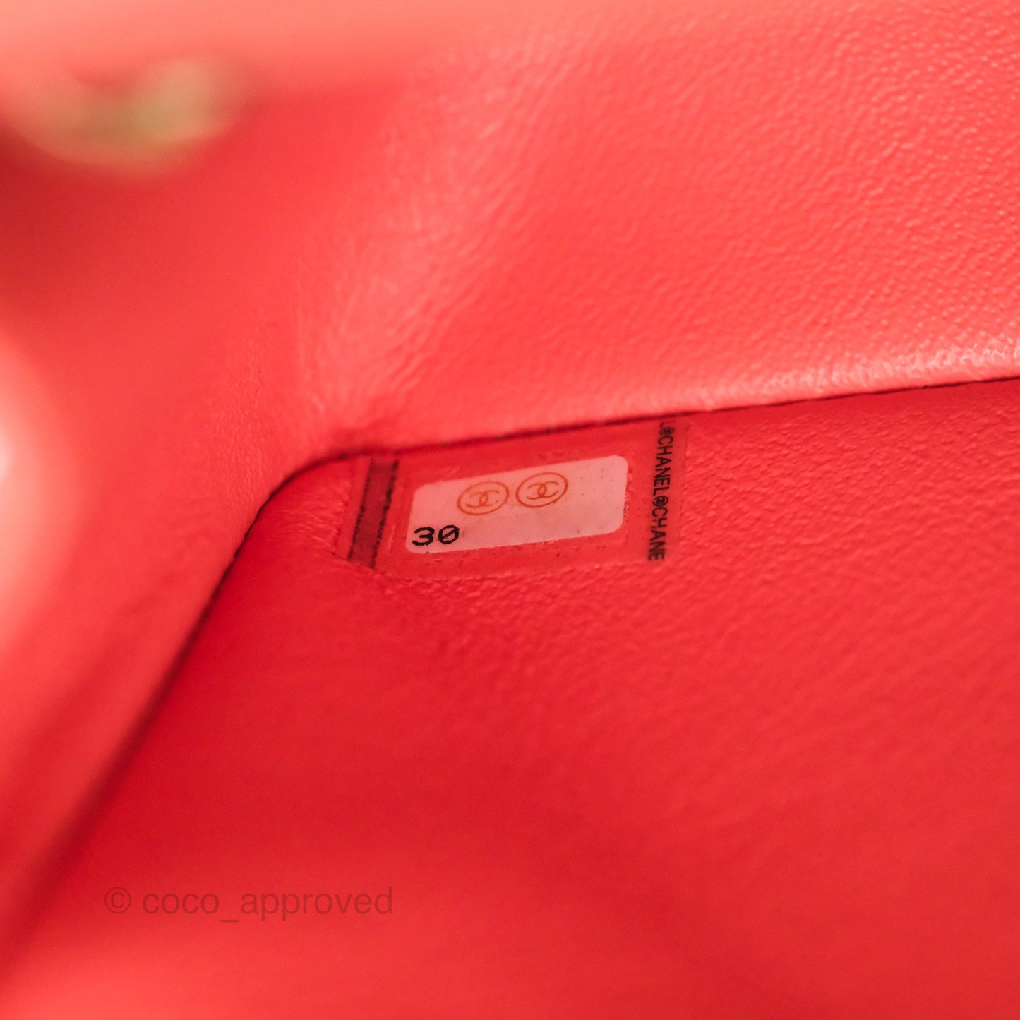 Chanel Mini Reissue 224 Pink Aged Calfskin Aged Gold Hardware