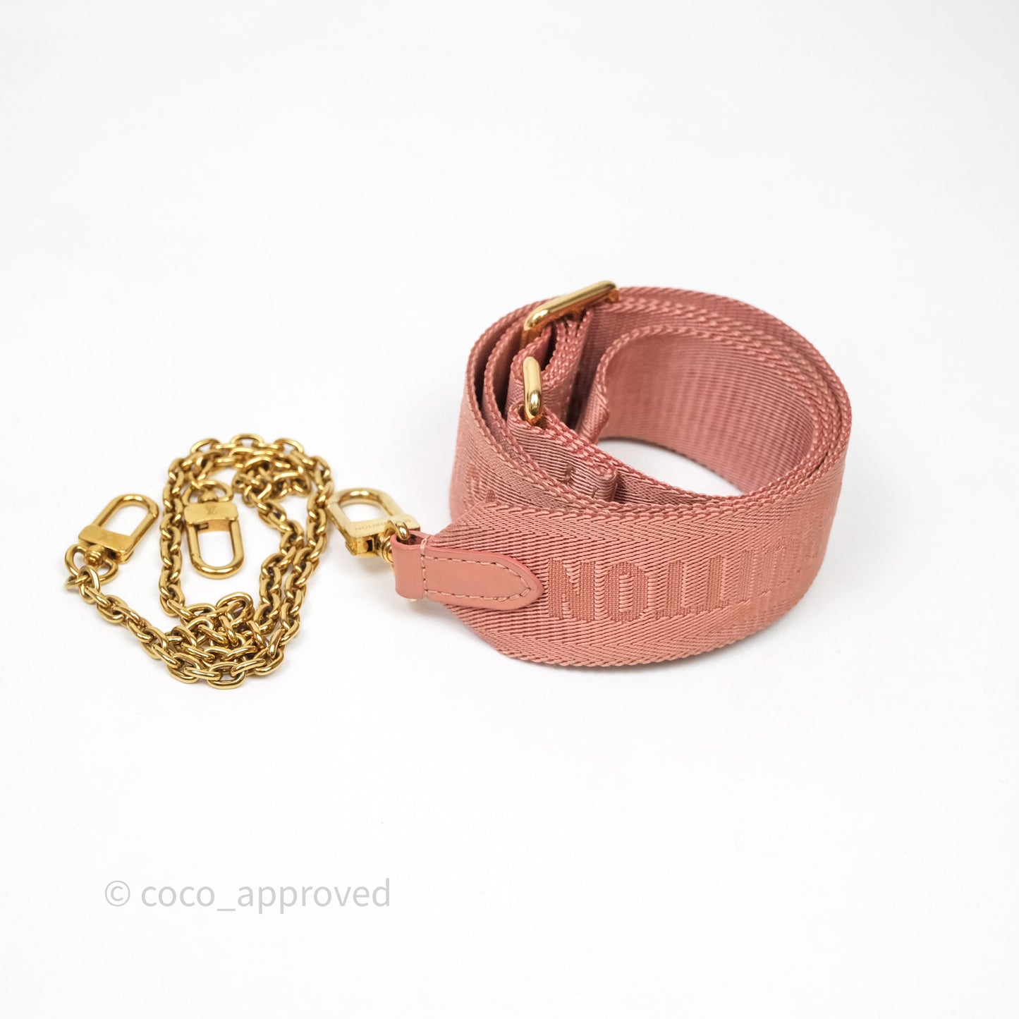 Louis Vuitton Petite Malle Souple Pink Monogram Canvas