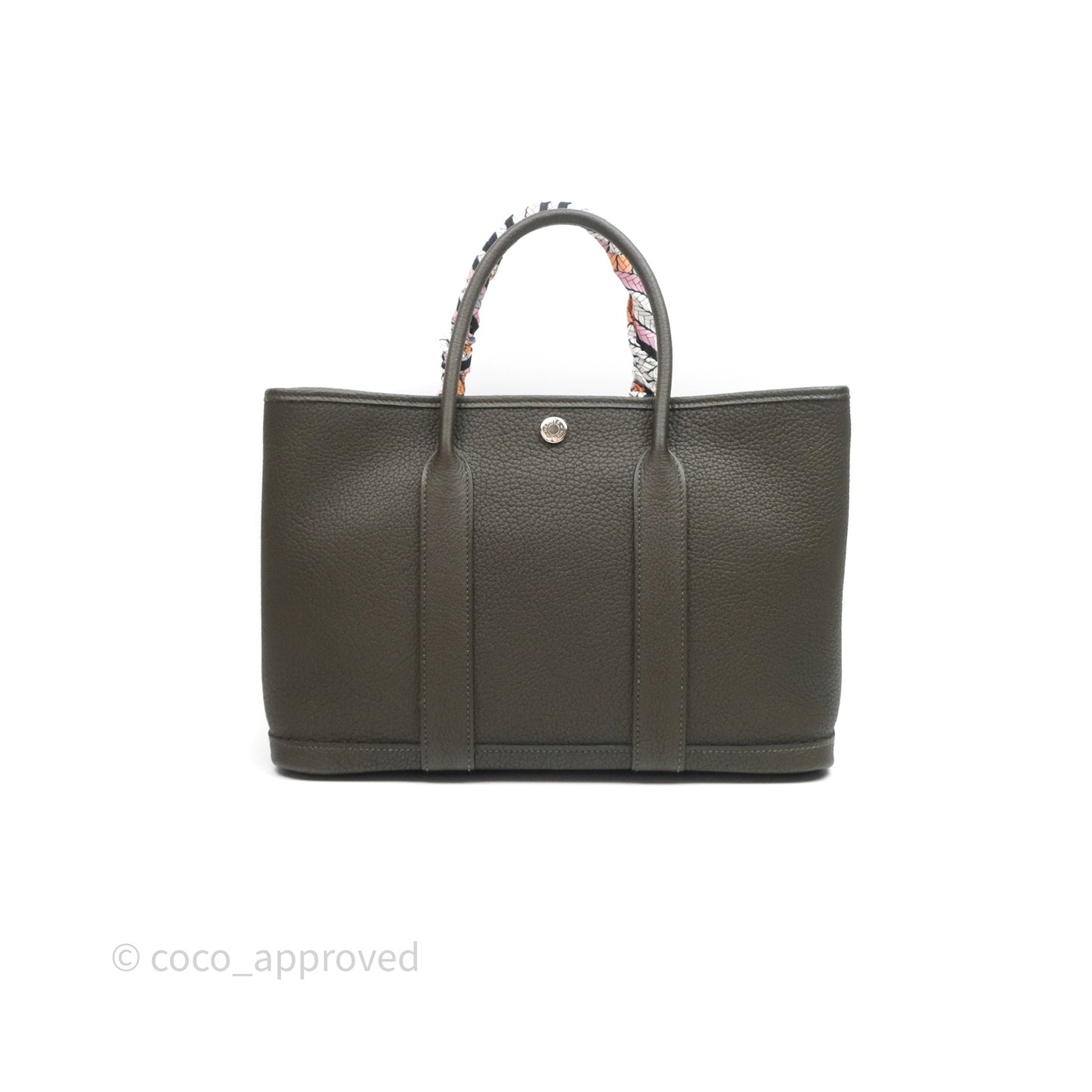 Hermès Garden Party 30 Vert Bronze 60 Negonda