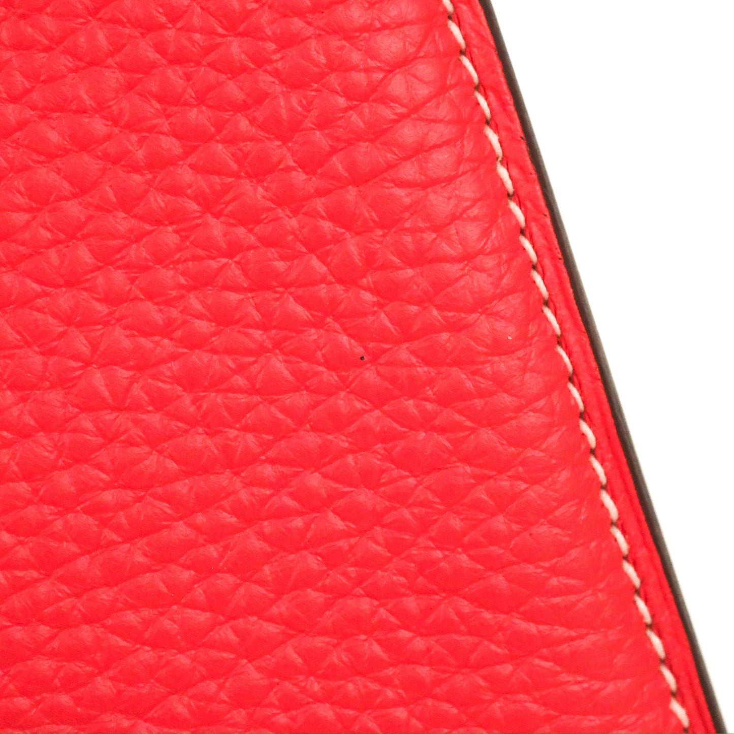 Hermès Halzan 31 Red Palladium Hardware