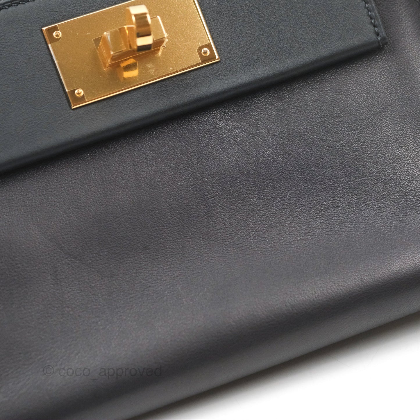Hermès 24/24 21 Mini Black Swift Gold Hardware