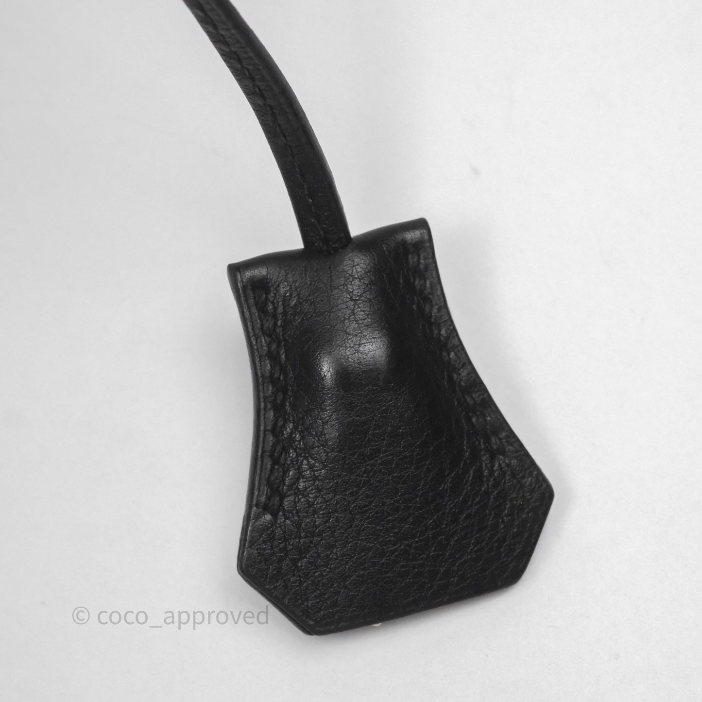 Hermès Birkin 30 Noir 89 Evergrain Palladium Hardware