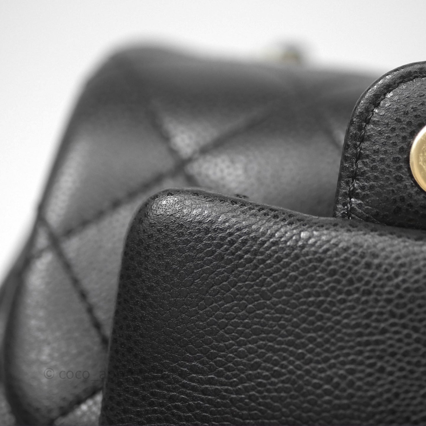Chanel Small Duma Backpack Caviar Black Gold Hardware