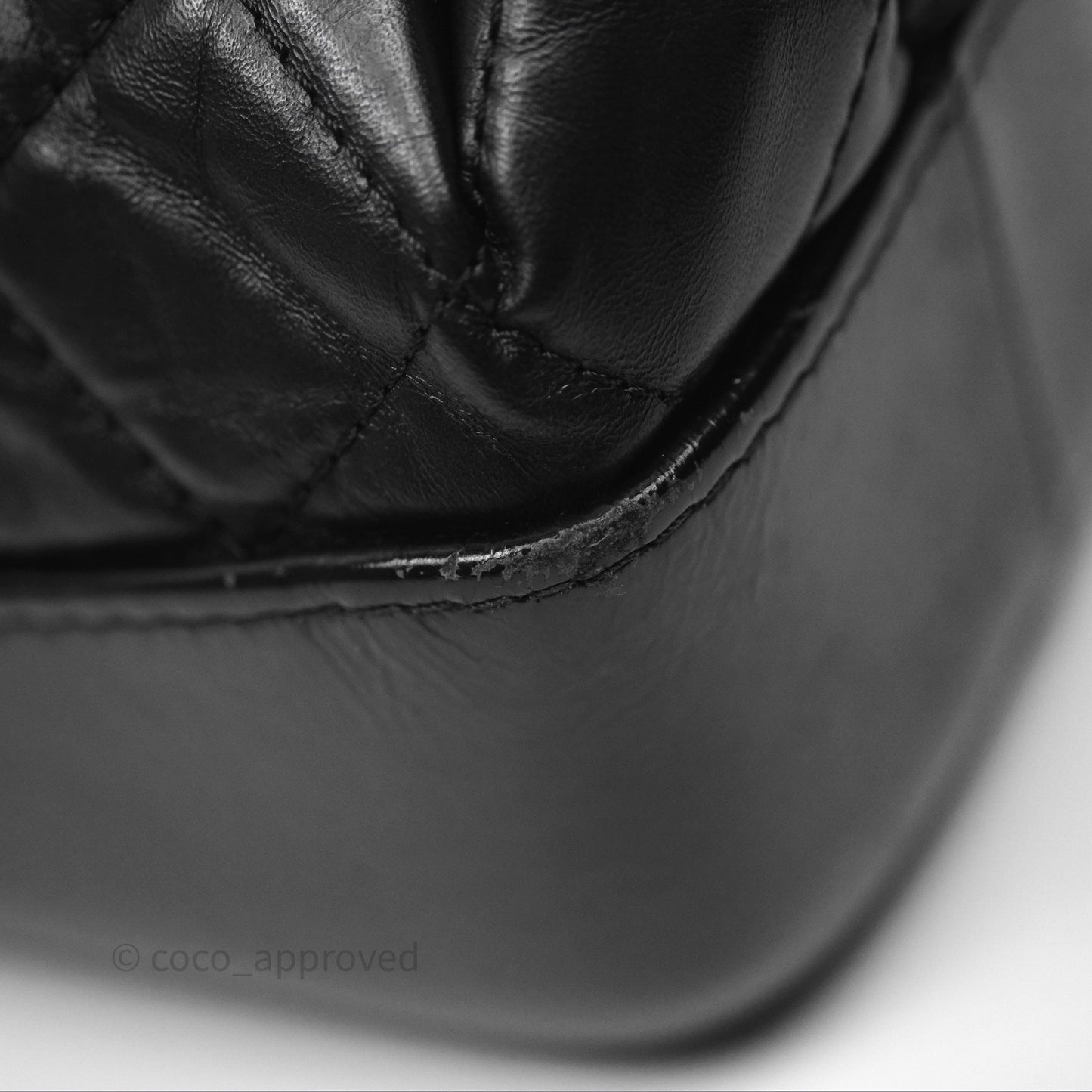 Chanel Small Gabrielle Backpack Black Aged Calfskin