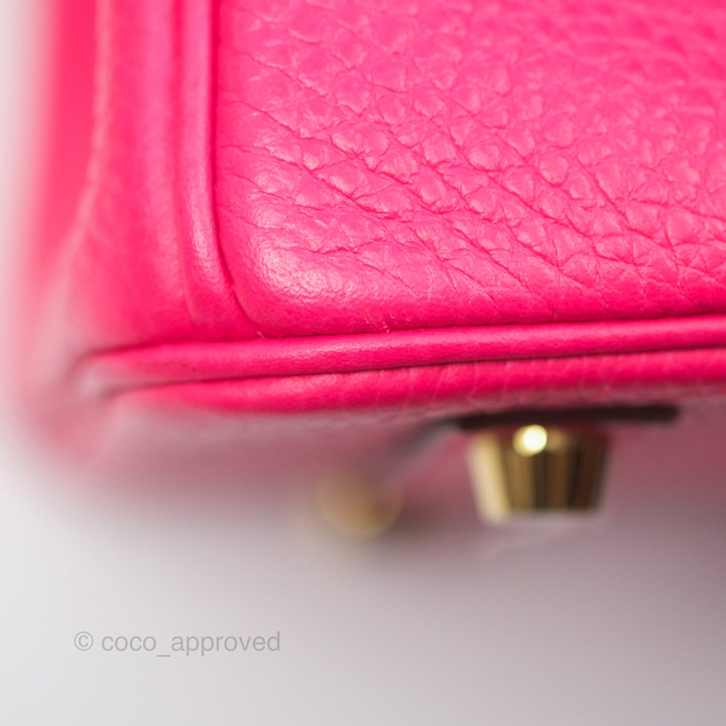Hermès Birkin 30 Retourne I6 Rose Extrême Clemence Gold Hardware