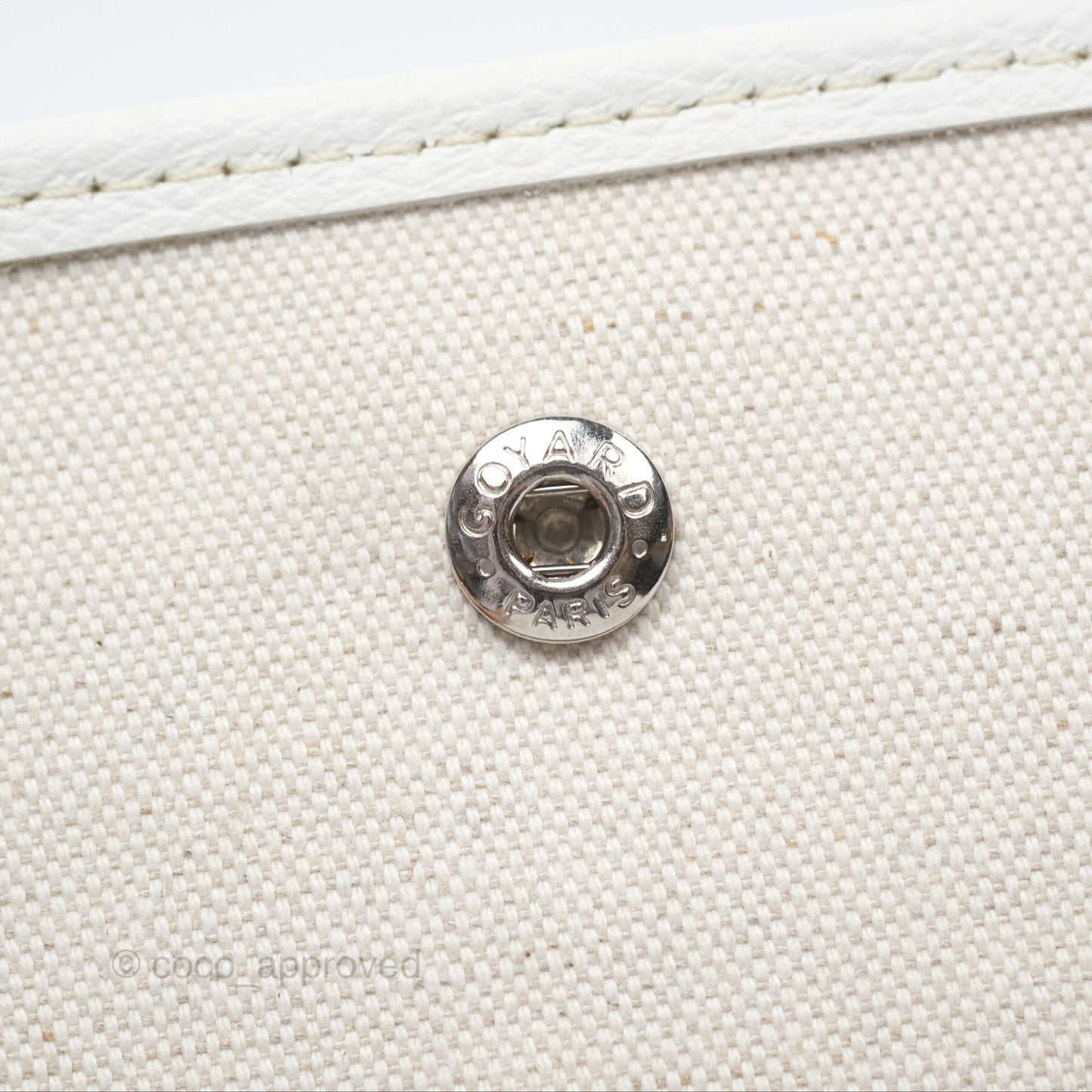 Goyard Plumet Pocket Wallet White