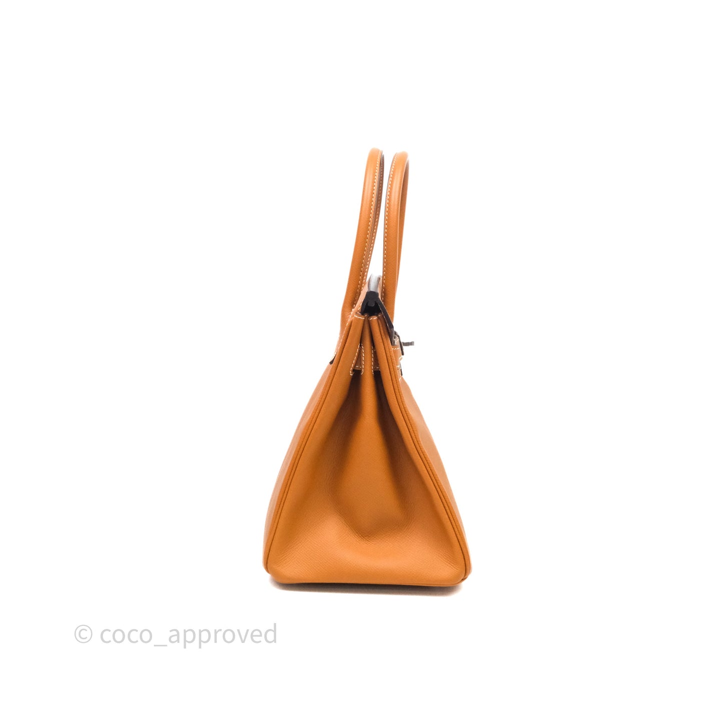 Hermes Birkin 30 Toffee Epsom Palladium Hardware