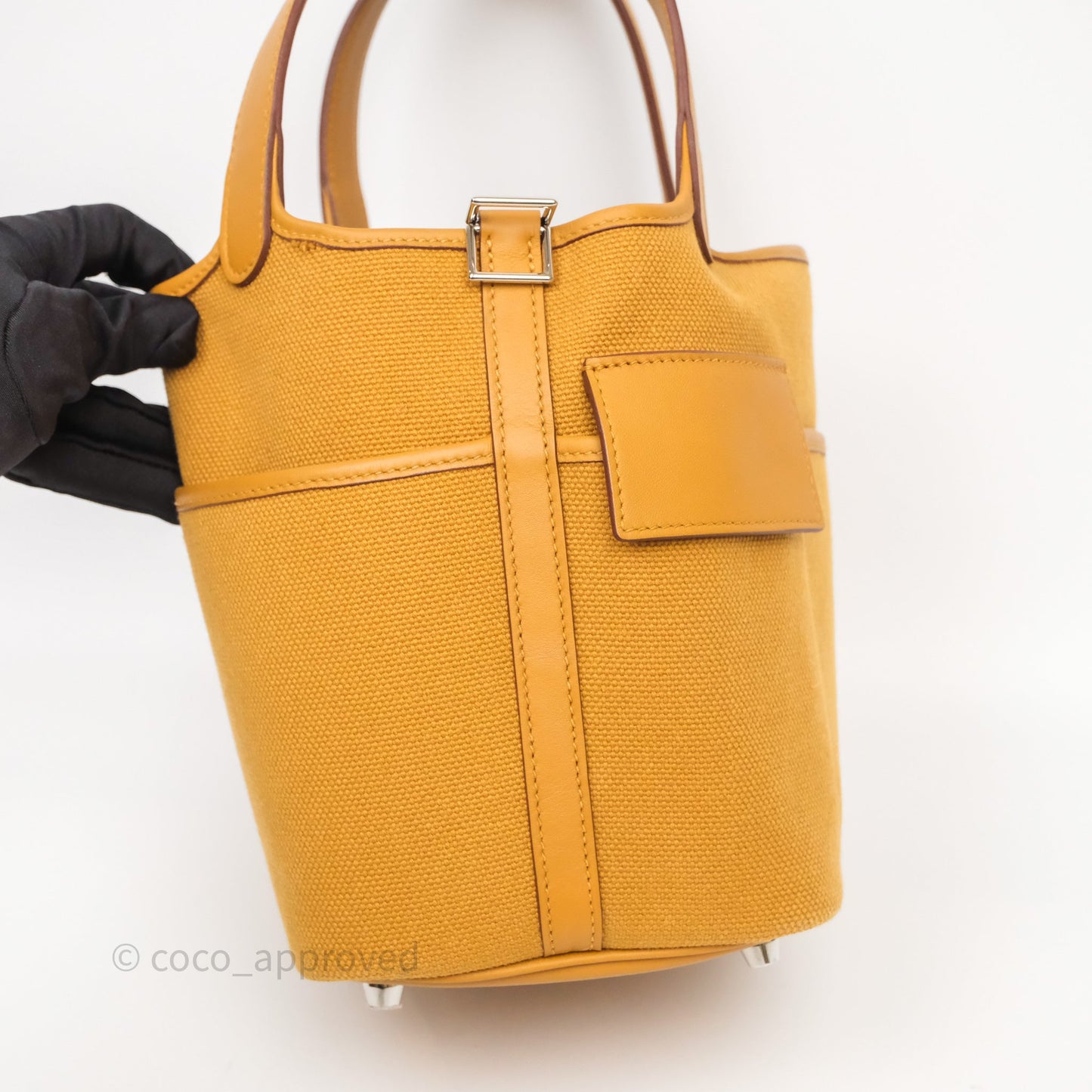 Hermes Picotin Lock 18 Cargo Pockets Sesame 2S Palladium Hardware