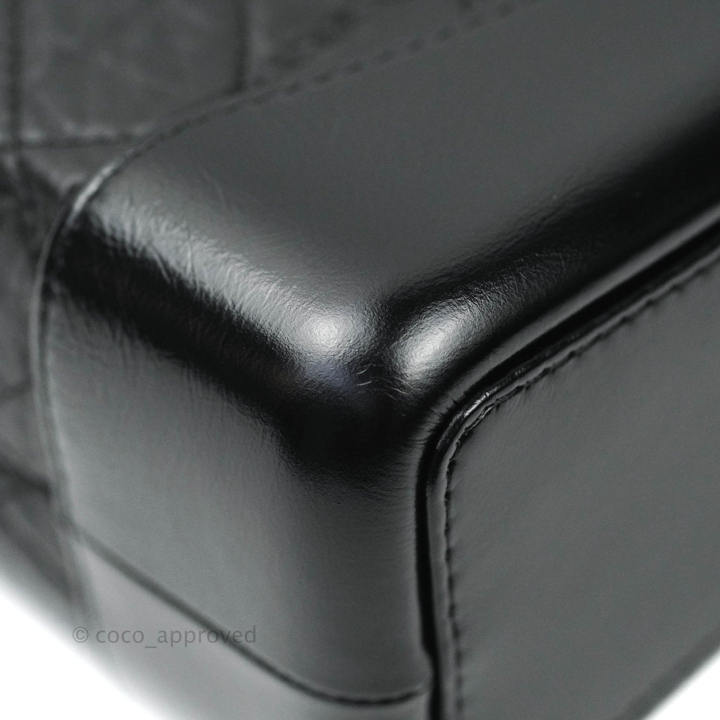 Chanel Small Gabrielle Backpack Black Aged Calfskin