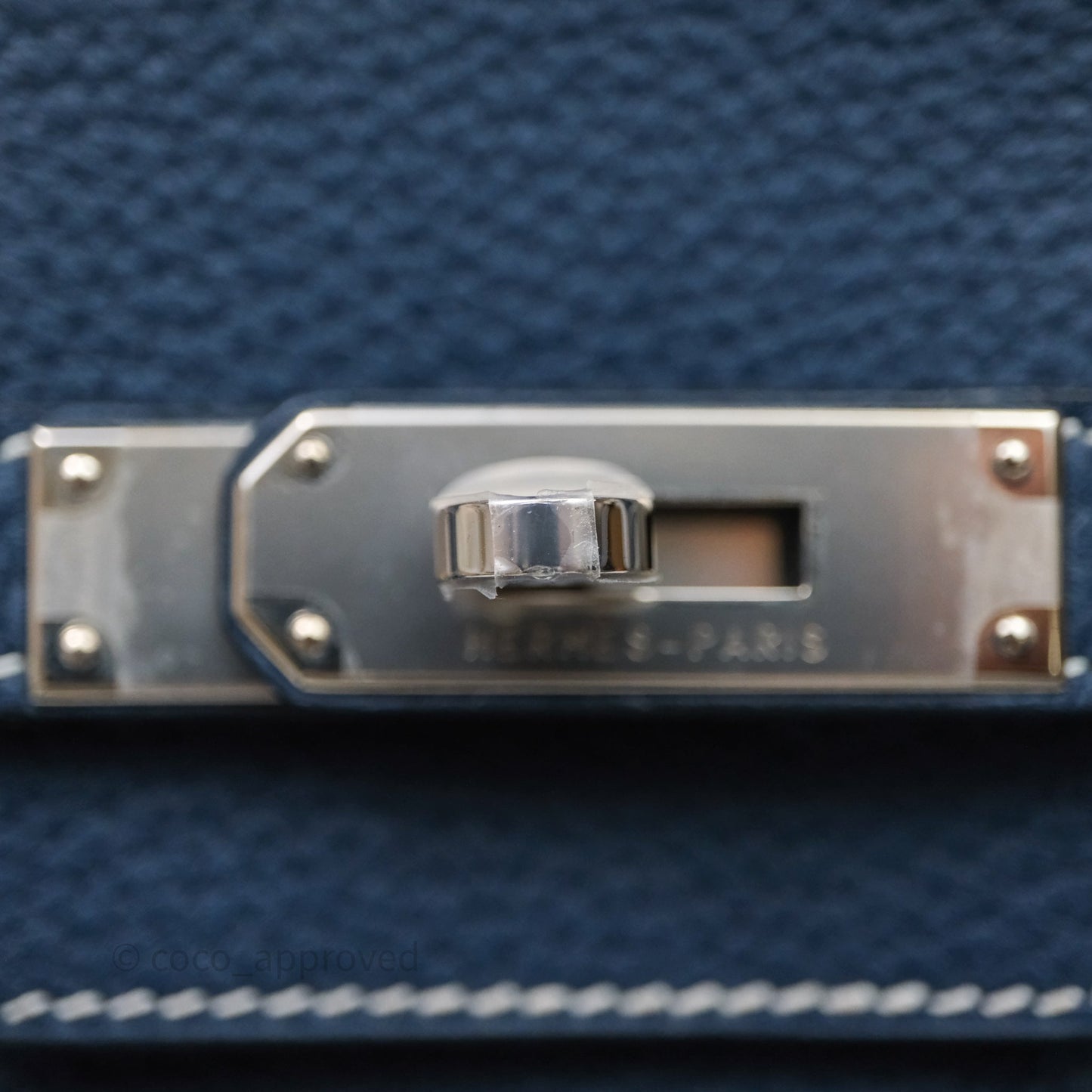 Hermès Birkin 35 Bleu de Prusse 7P Togo Palladium Hardware