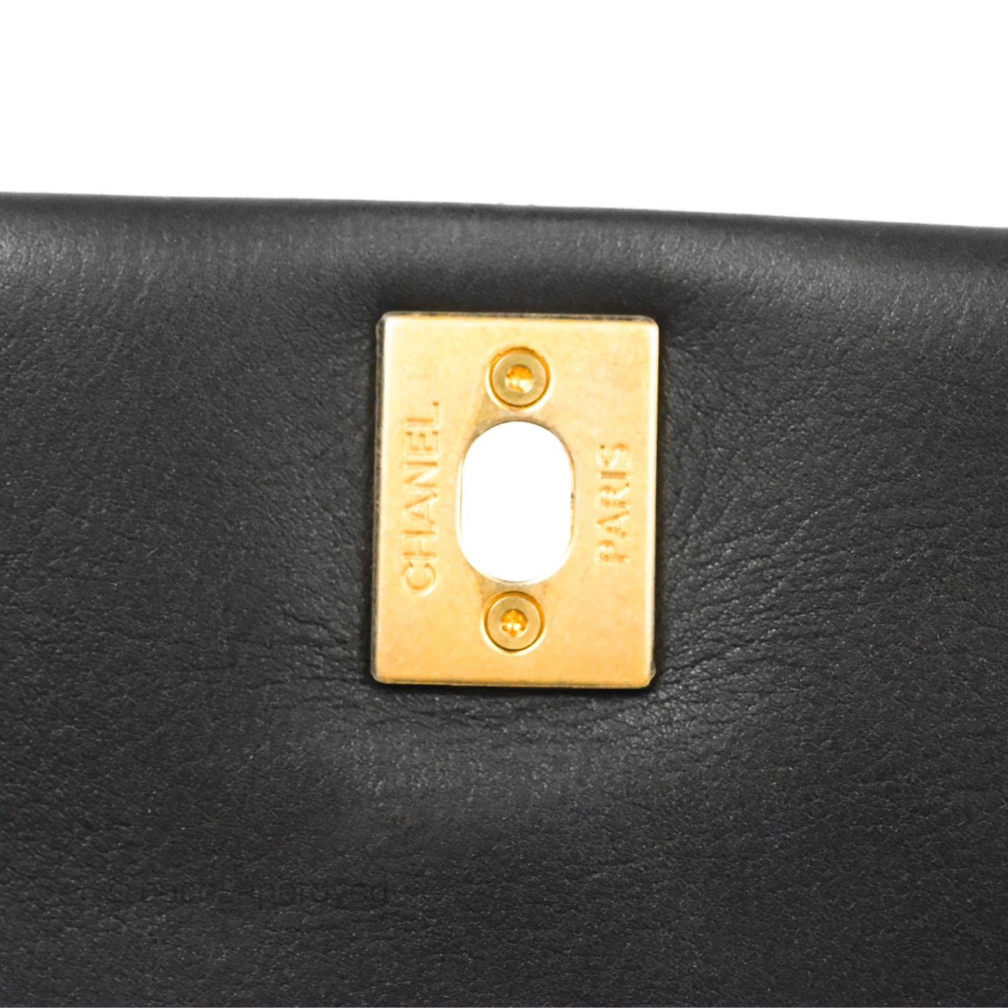 Chanel Small Day Trip Quilted Black Calfskin Gold Hardware