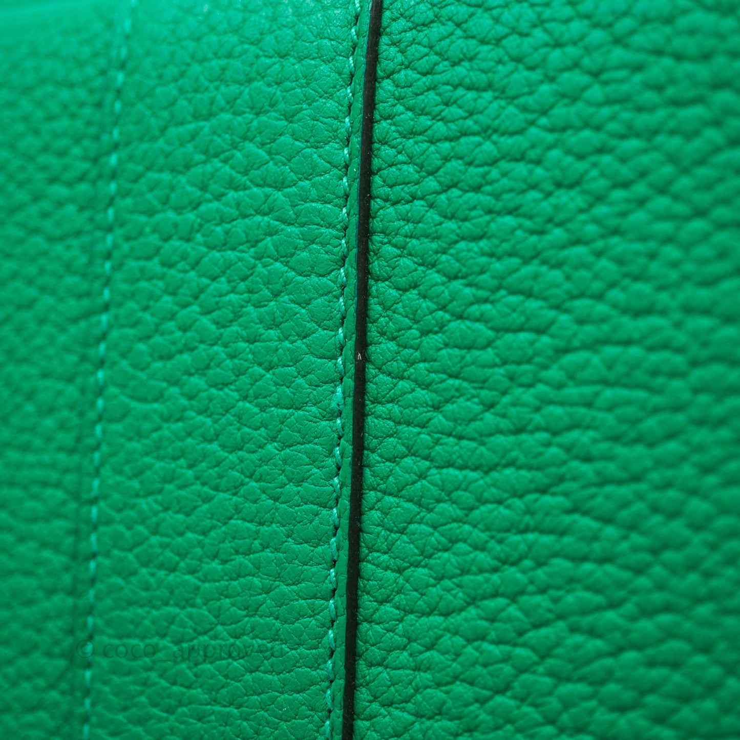 Hermès Garden Party 36 Canvas Ecru-Menthe / Menthe