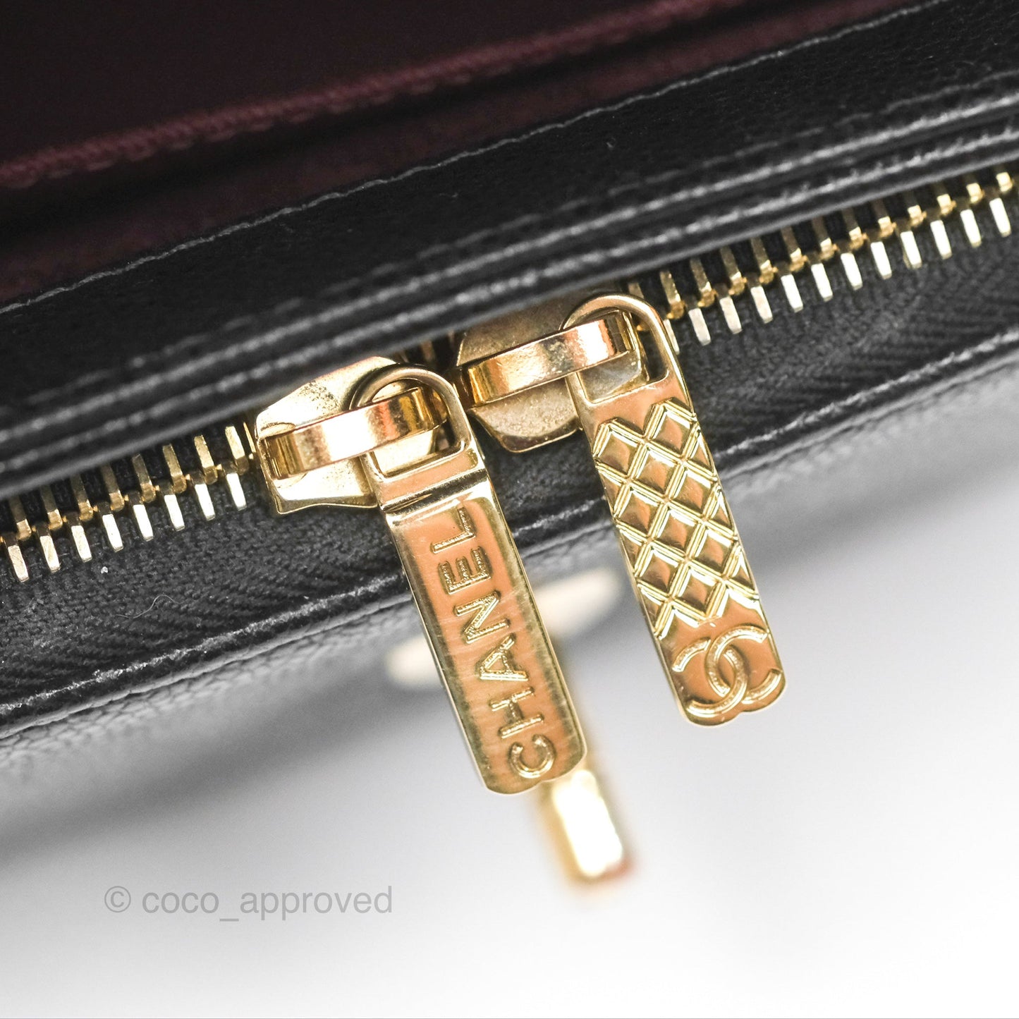 Chanel Quilted Small Business Affinity Flap Black Caviar Gold Hardware
