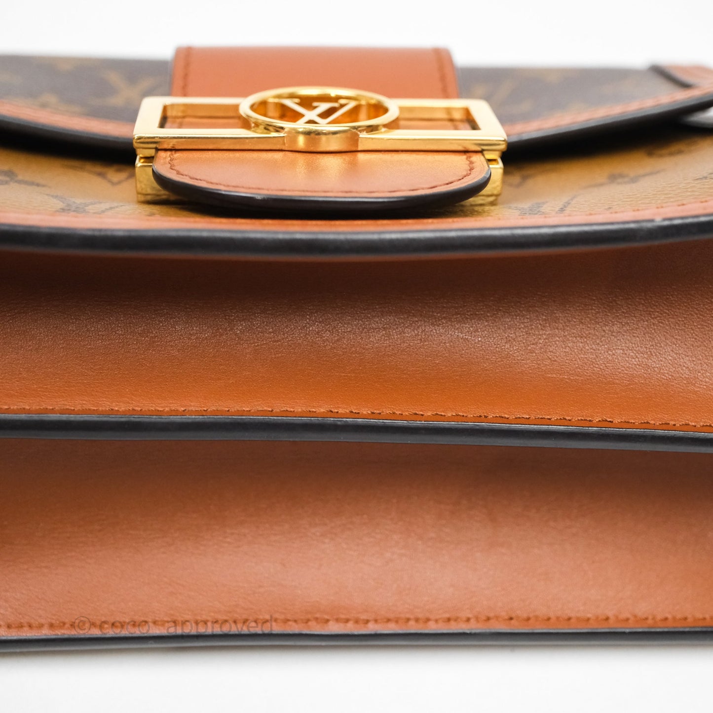 Louis Vuitton Mini Dauphine Monogram Tan Calfskin