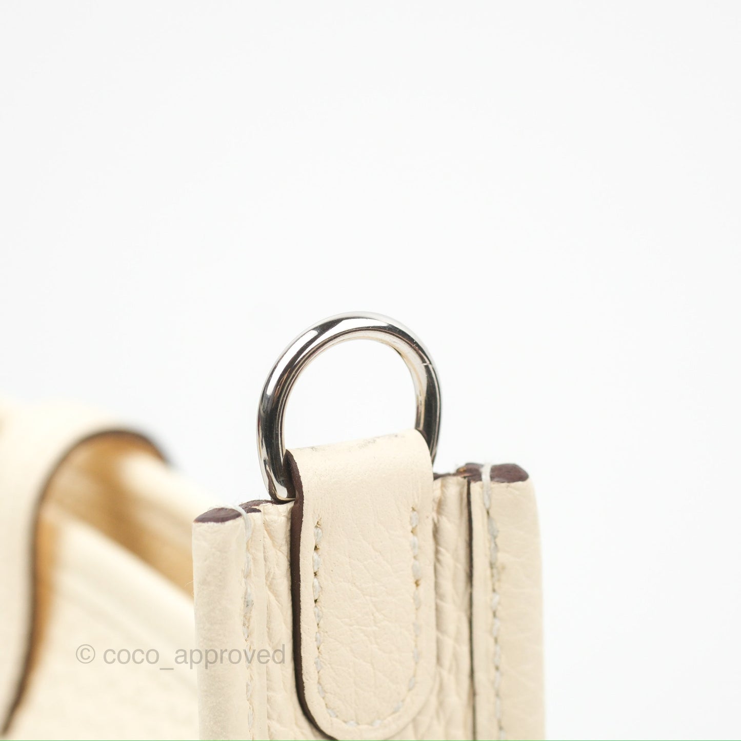Hermès Mini Evelyne 16 Nata Clemence Palladium Hardware