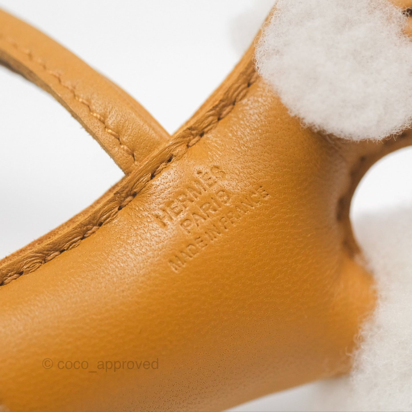 Hermès Fox Terrier Budy Charm Vert Sesame