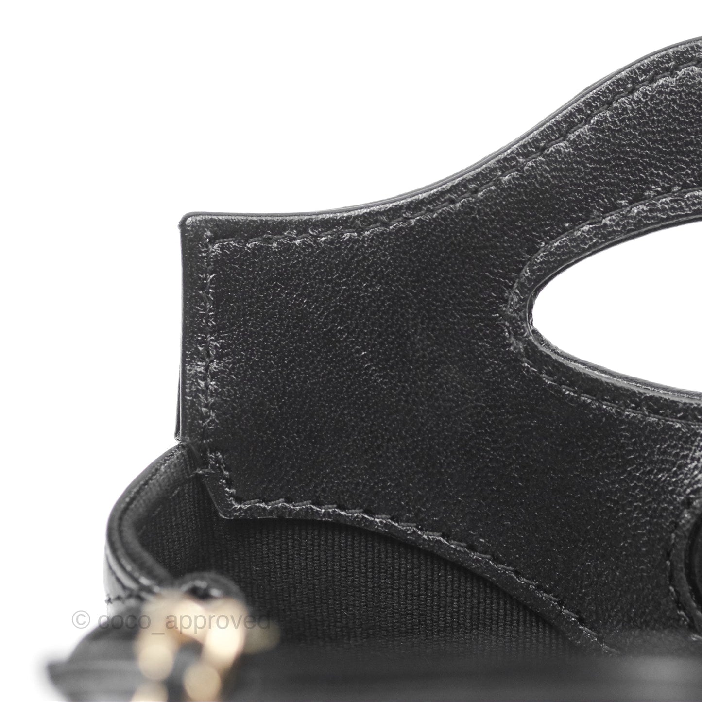Chanel Micro 31 Black Shiny Calfskin Gold Hardware