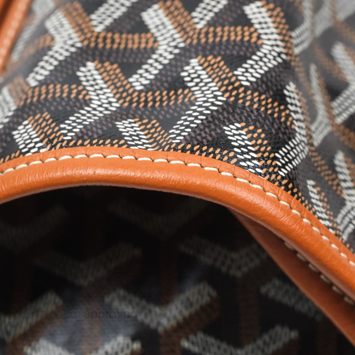 Goyard Saint Léger Backpack Black/ Tan