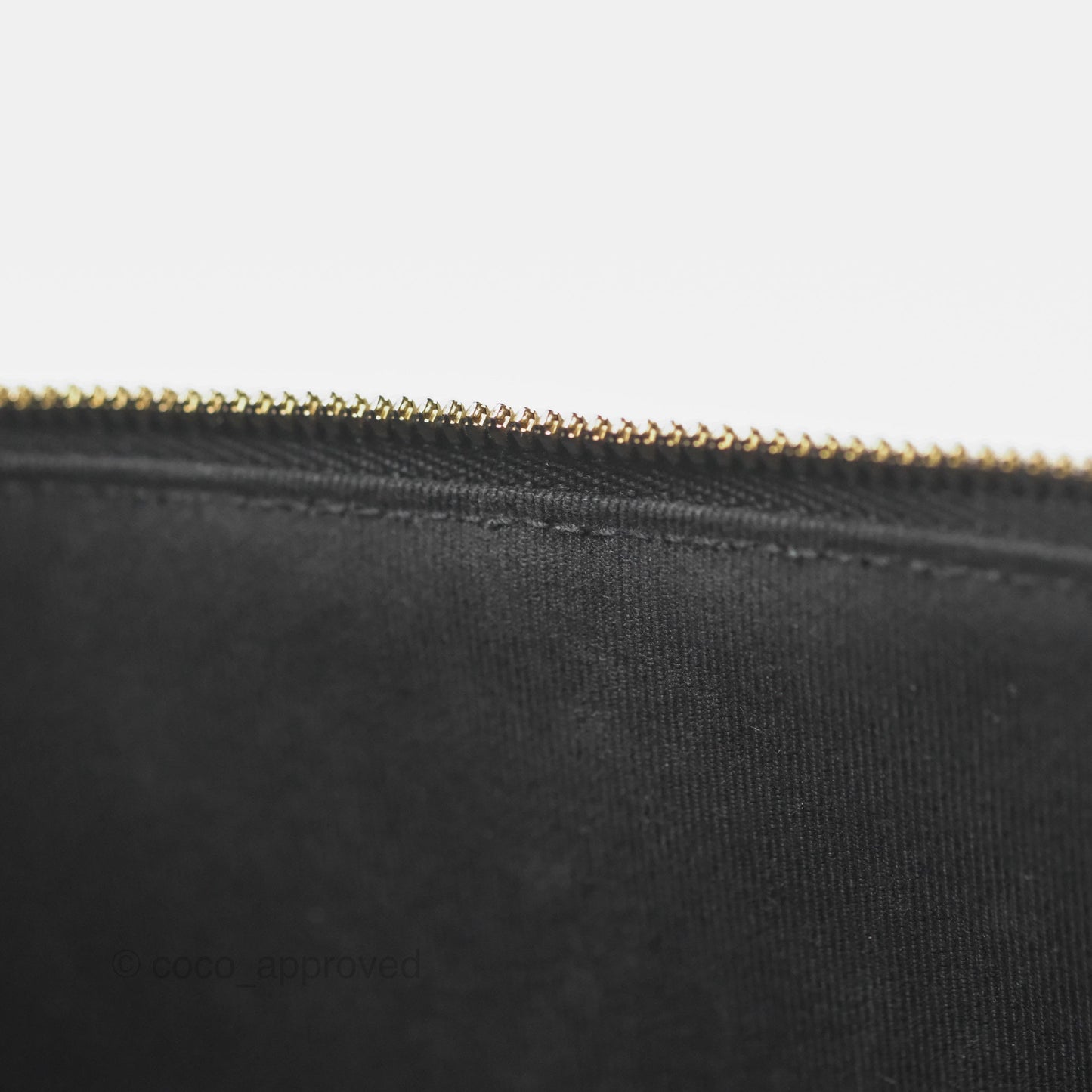 Chanel Vanity With Chain Black Goatskin Mixed Hardware