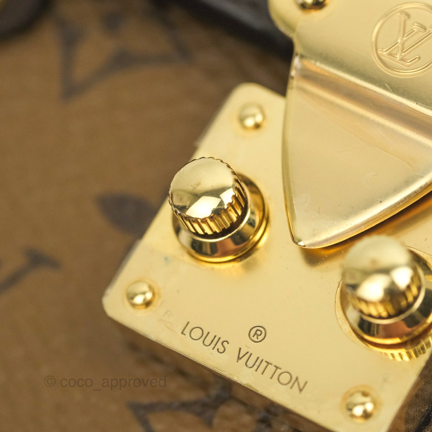 Louis Vuitton Reverse Monogram Essential Trunk Black