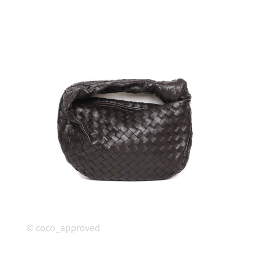 Bottega Veneta Teen Jodie Brown Intrecciato Lambskin