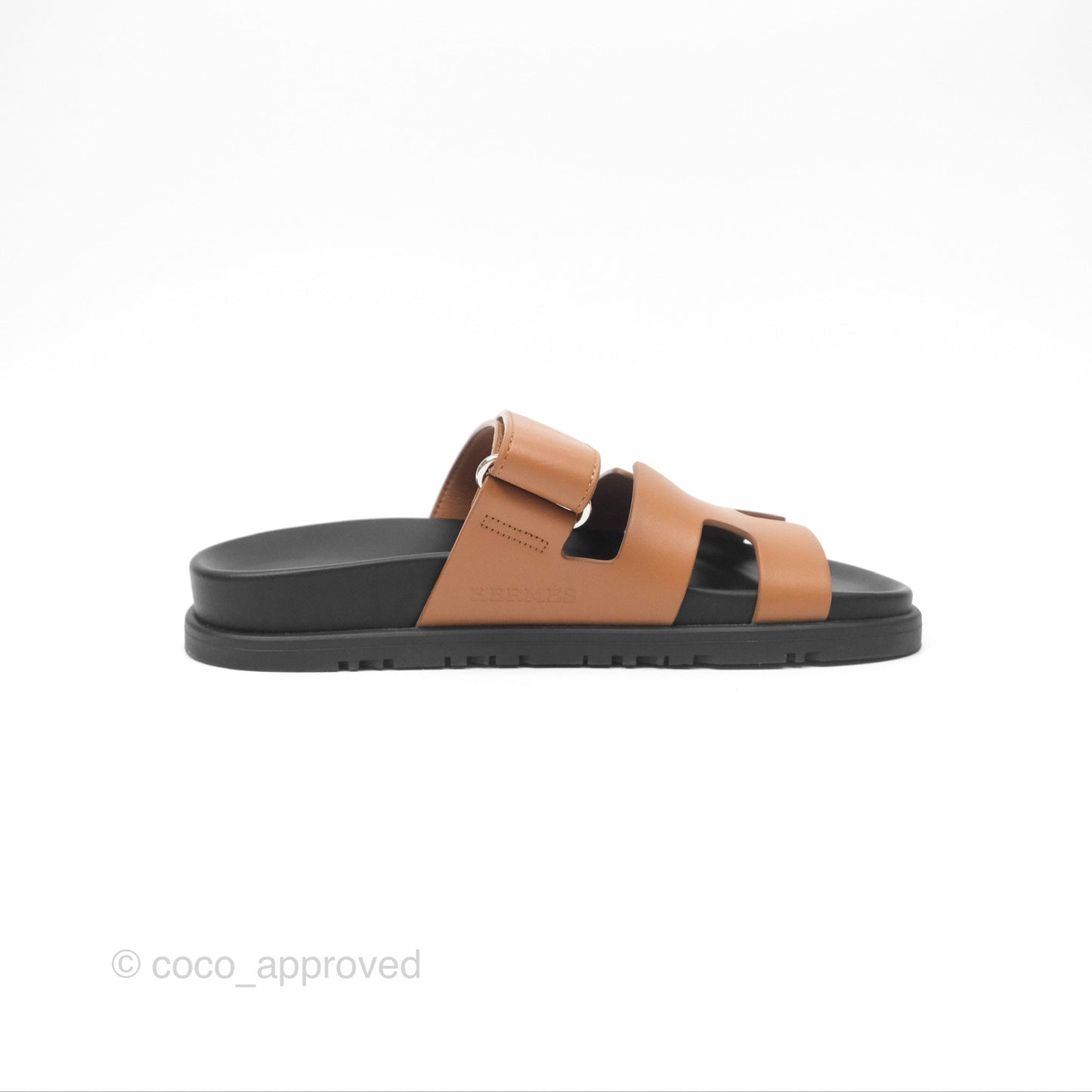 Hermès Chypre Sandal Gold Calfskin Size 35.5