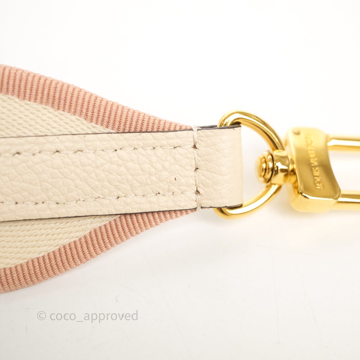 Louis Vuitton Diane Crème Beige Monogram Empreinte Leather