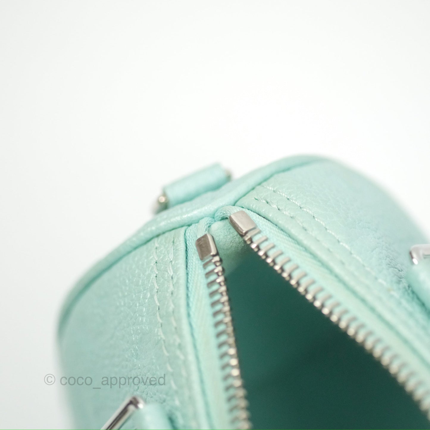 Louis Vuitton Nano Speedy Monogram Empreinte Pearly Lagoon Blue