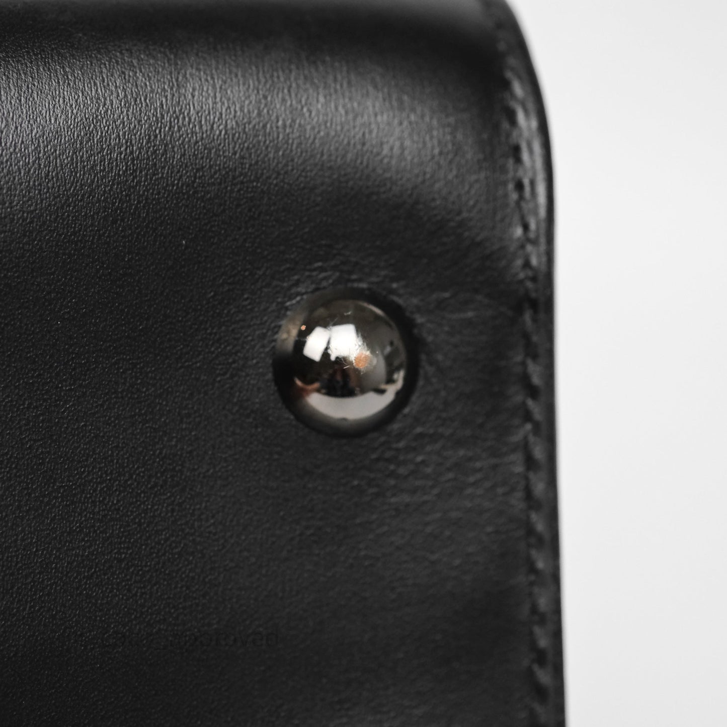 Delvaux Brillant L'Humour MM Black Calfskin