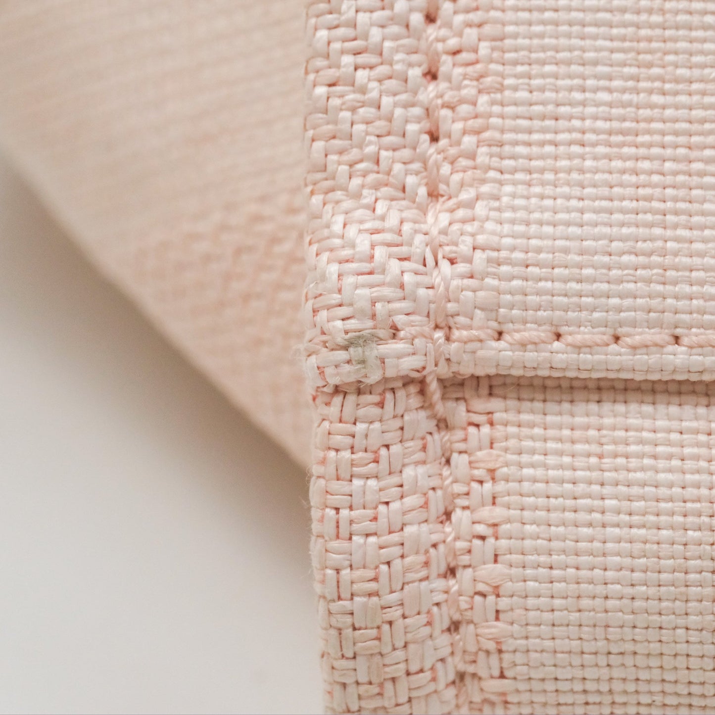 Chanel Canvas Large Deauville Tote Light Pink Stripe