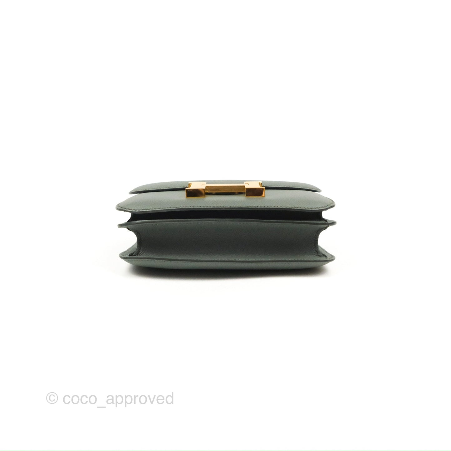 Hermès Constance Mini 18cm Vert Amande Epsom Gold Hardware
