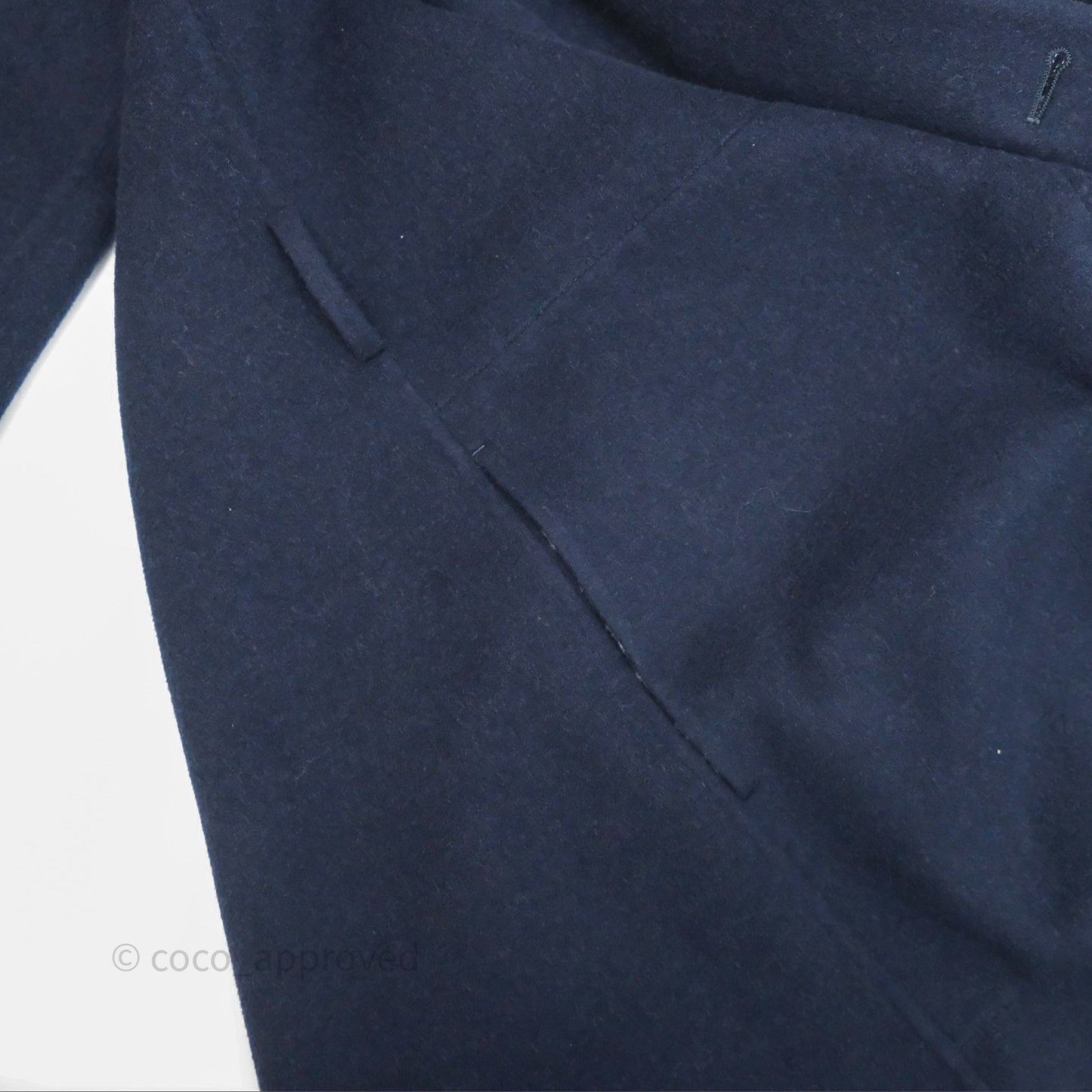 Hermès Coat Bleu Size 38