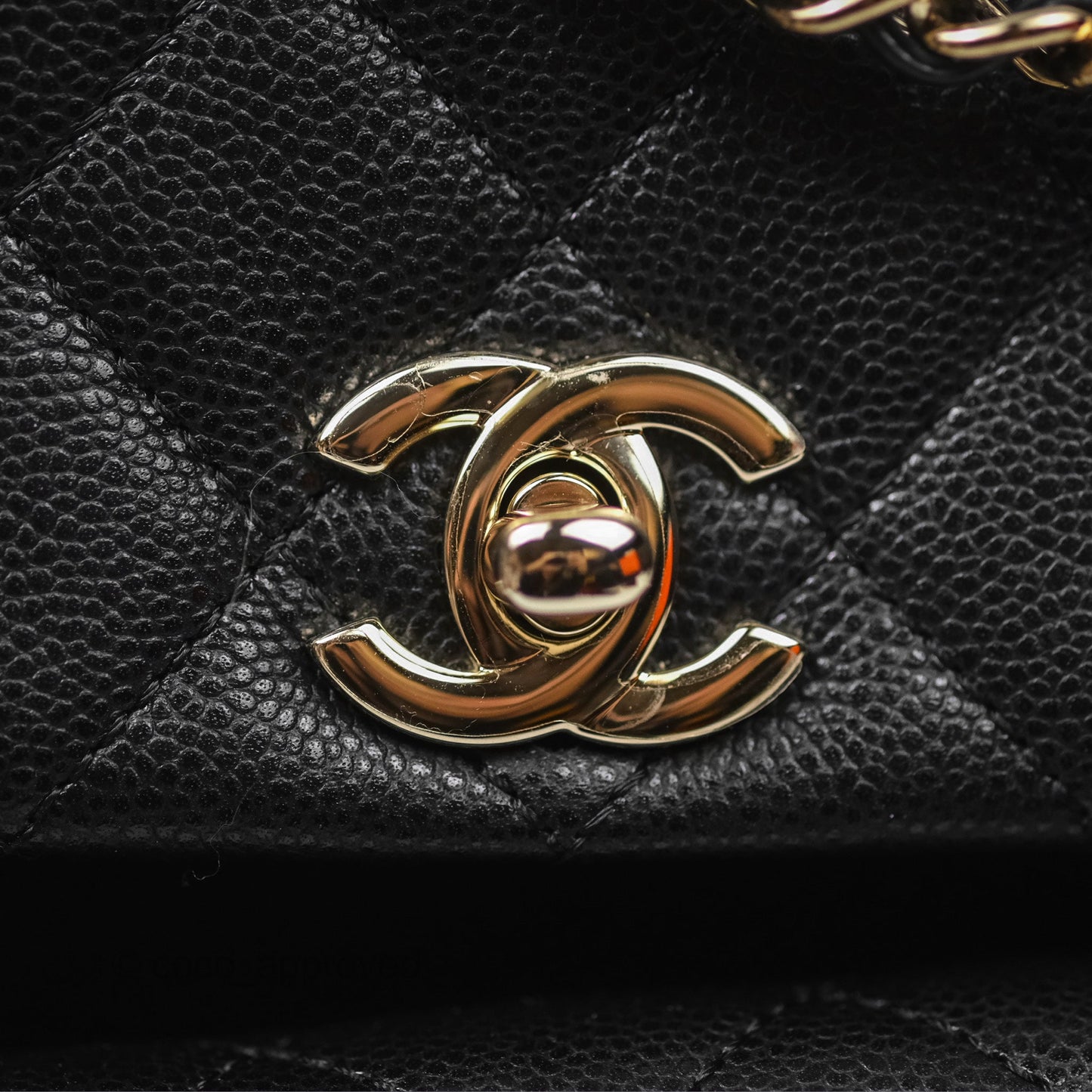 Chanel Small Duma Backpack Caviar Black Gold Hardware 23K