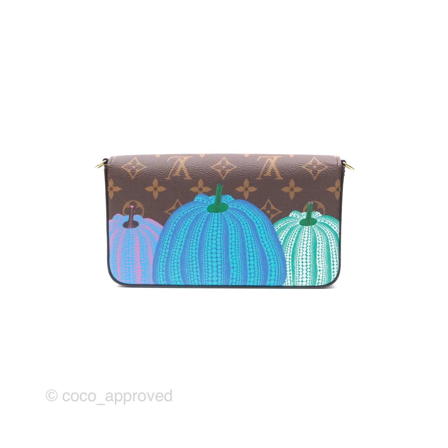 Louis Vuitton x Yayoi Kusama Félicie Pochette Monogram Canvas