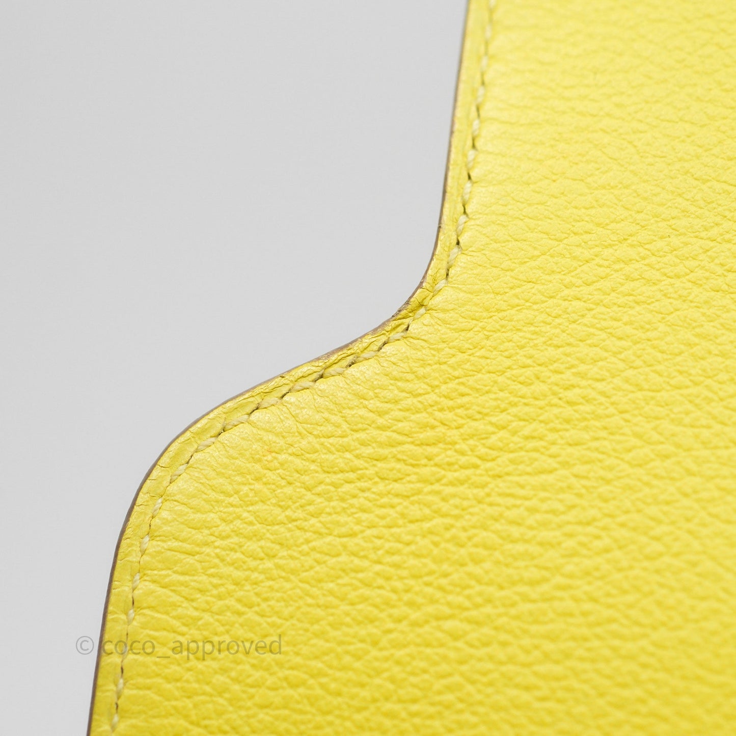 Hermès Roulis Mini 18 Lime 9R Evercolor Gold Hardware