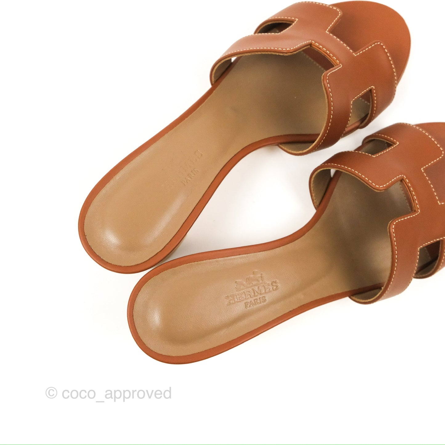 Hermès Oasis Gold Sandals Size 35