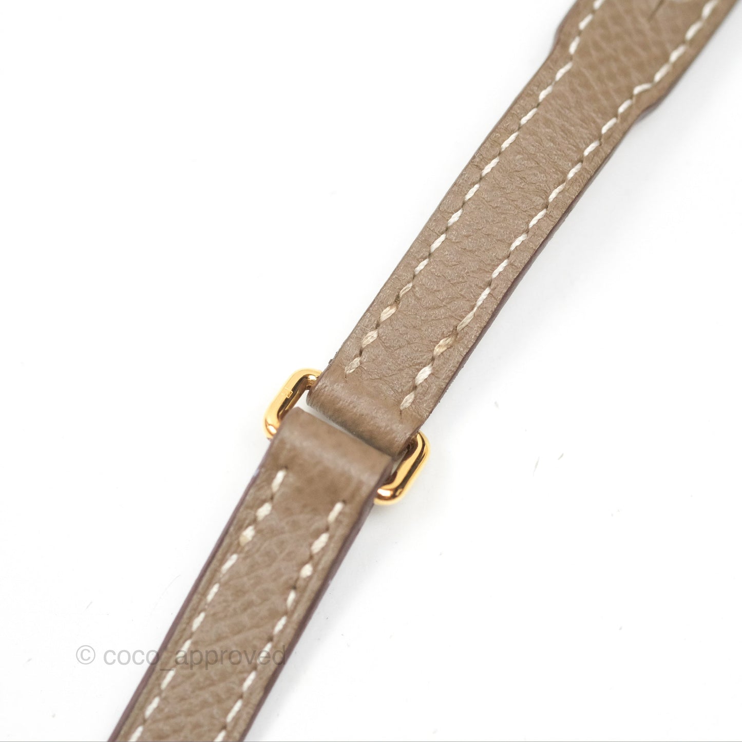 Hermès Constance To Go Wallet Etoupe Epsom Gold Hardware
