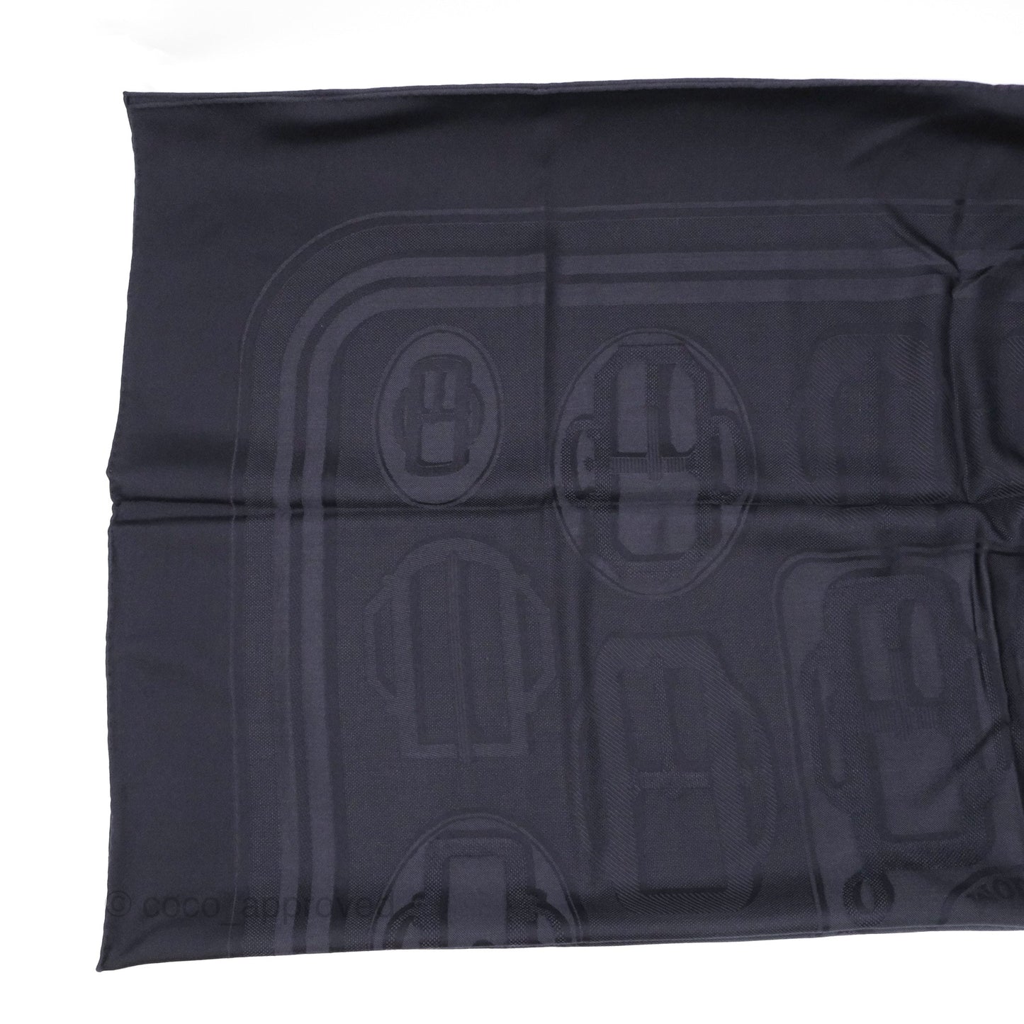 Hermes Bouclerie Moderne Scarf 115 Cashmere Silk