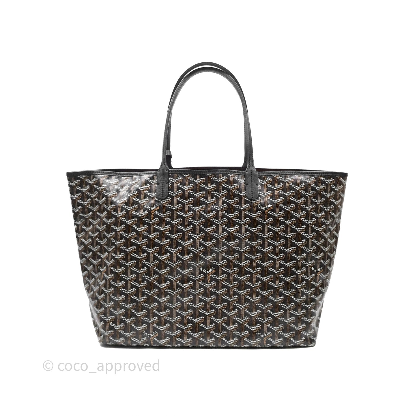 Goyard Saint Louis Tote Bag PM⁣⁣⁣⁣⁣⁣⁣⁣⁣⁣⁣⁣⁣⁣⁣⁣⁣⁣⁣⁣ Black Noir Canvas