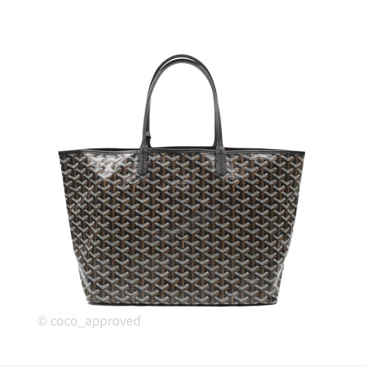 Goyard Saint Louis Tote Bag PM⁣⁣⁣⁣⁣⁣⁣⁣⁣⁣⁣⁣⁣⁣⁣⁣⁣⁣⁣⁣ Black Noir Canvas