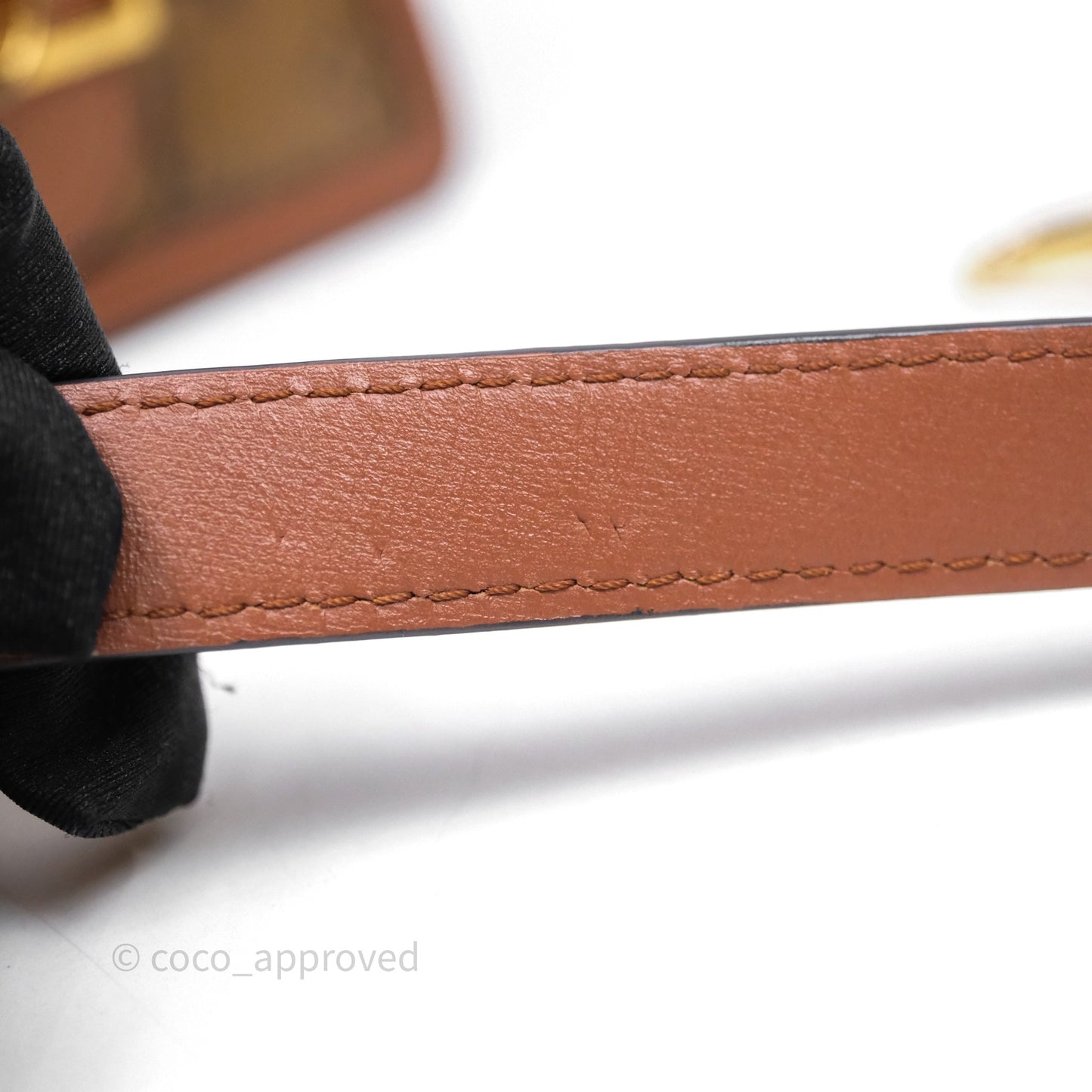 Louis Vuitton Mini Dauphine Monogram Tan Calfskin