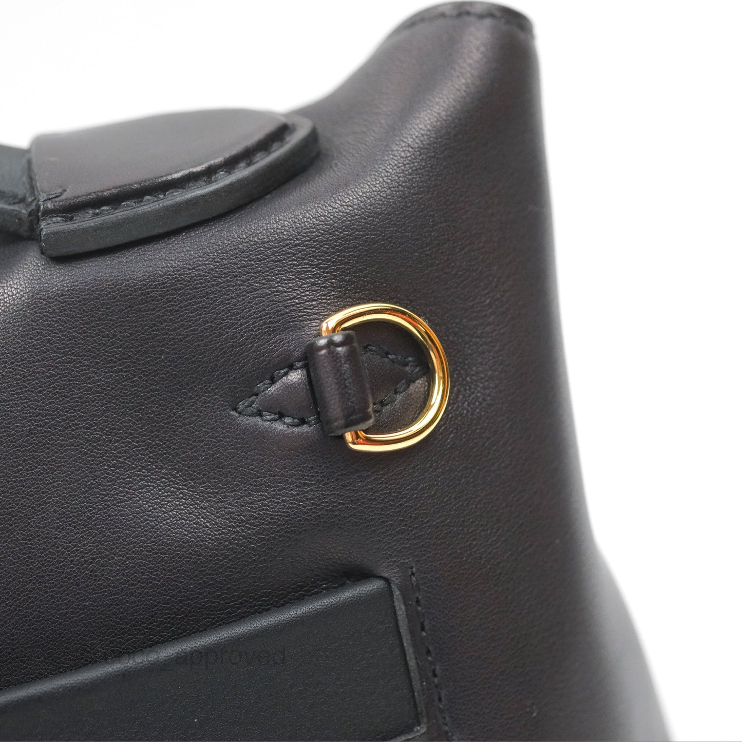 Hermès 24/24 21 Mini Black Swift Gold Hardware