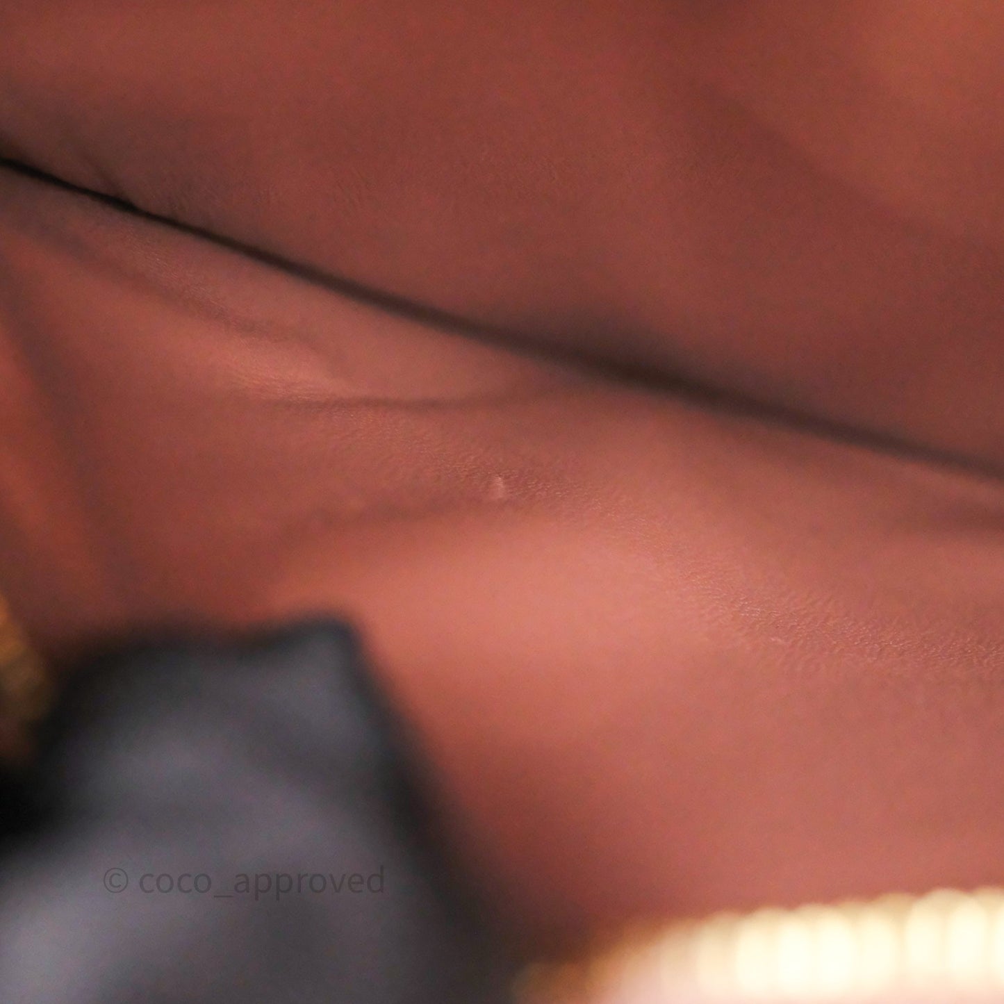 Celine Rose Box Medium Calfskin Bag Gold Hardware