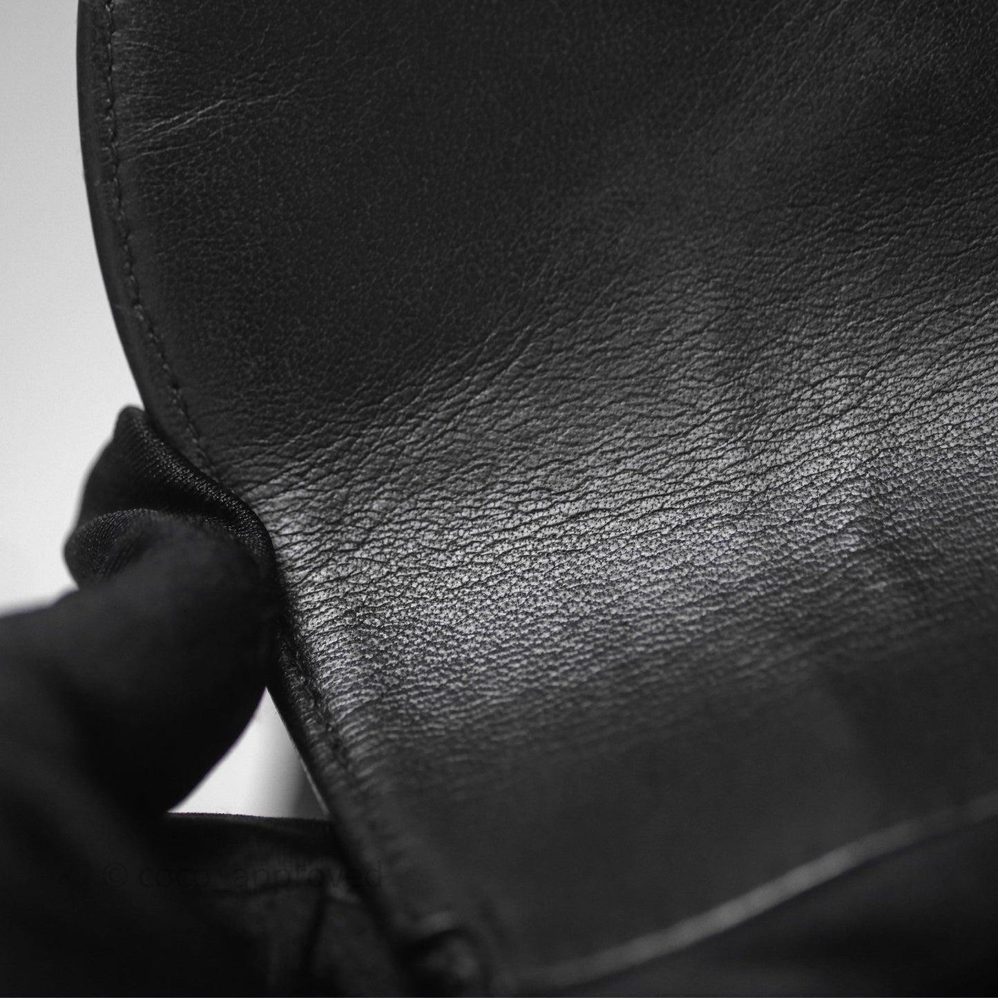 Chanel Vintage CC Duma Backpack Black Lambskin 24K Gold Hardware