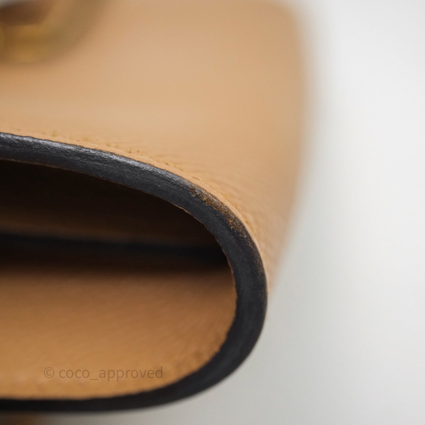 Hermès Kelly To Go Wallet Chai 0M Epsom Gold Hardware