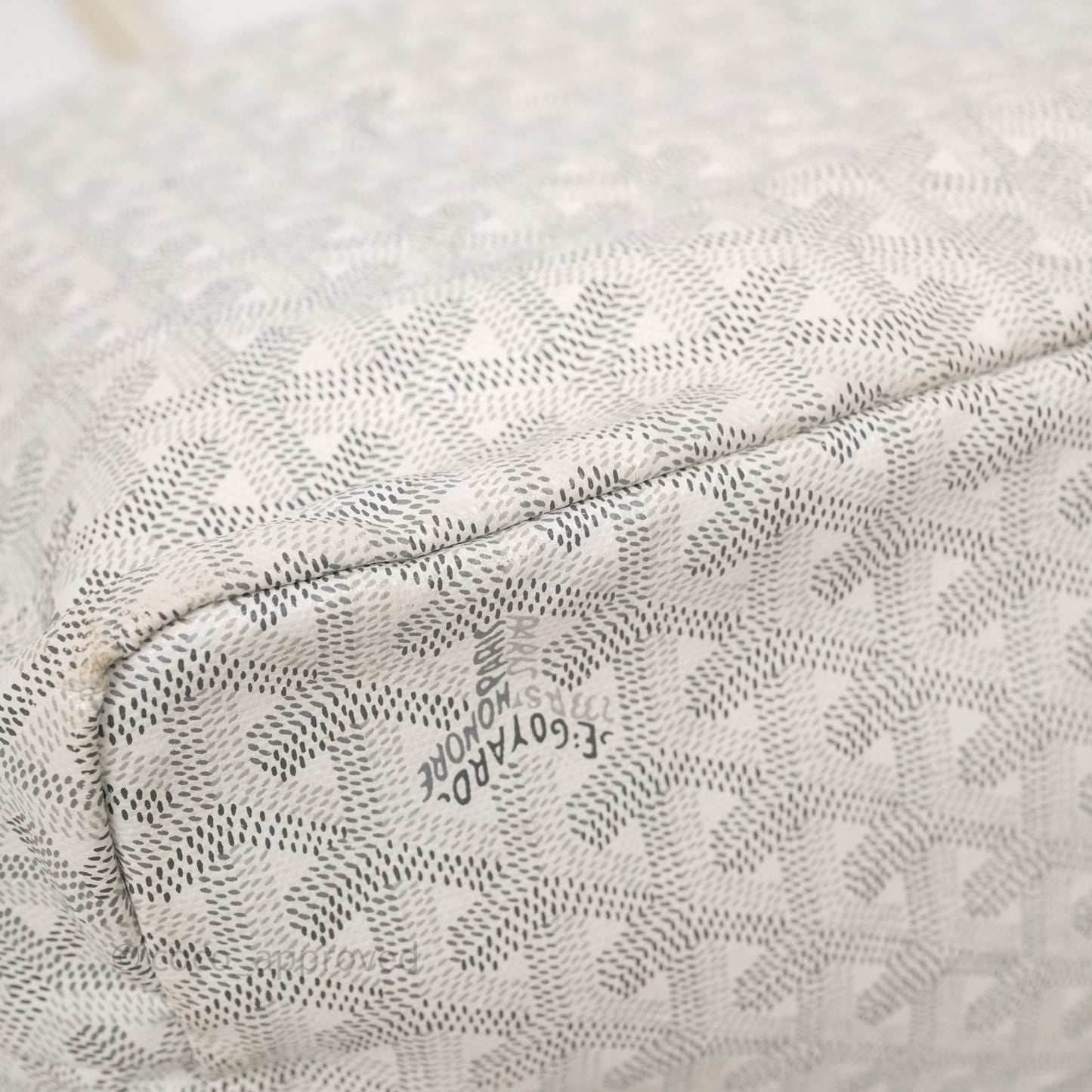 Goyard St Louis Tote PM White