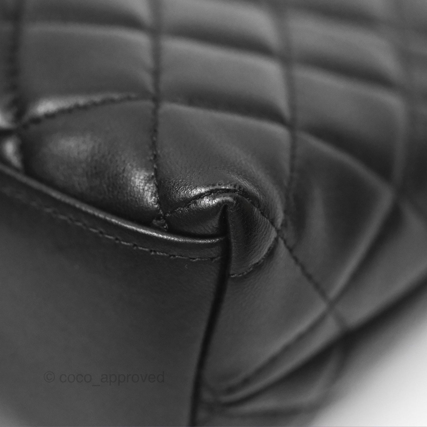 Chanel Clutch With Chain Black Lambskin Gold Hardware 23A